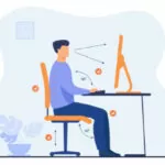 desk posture
